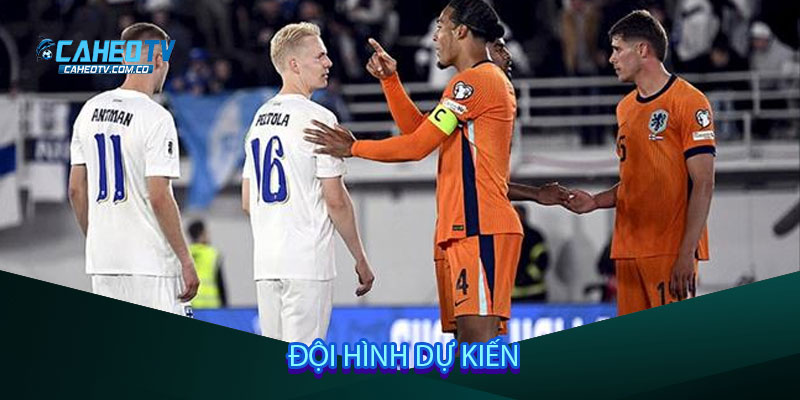 Đội hình dự kiến